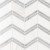 Bianco Dolomite Polished Cheveron Mosaic