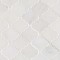 Greecian White Arabesque Pattern Polished Mosaic