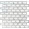 Bianco Dolomite 12x12 Polished Lynx Backsplash Mosaic