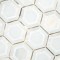 Medici Gold Geometric Pattern Hexagon Mosaic Tile