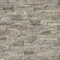 Silver Travertine 6X24 Split Face Ledger Panel