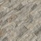 Silver Travertine 6X24 Split Face Ledger Panel